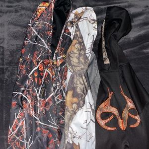 3 Camo Hoodies